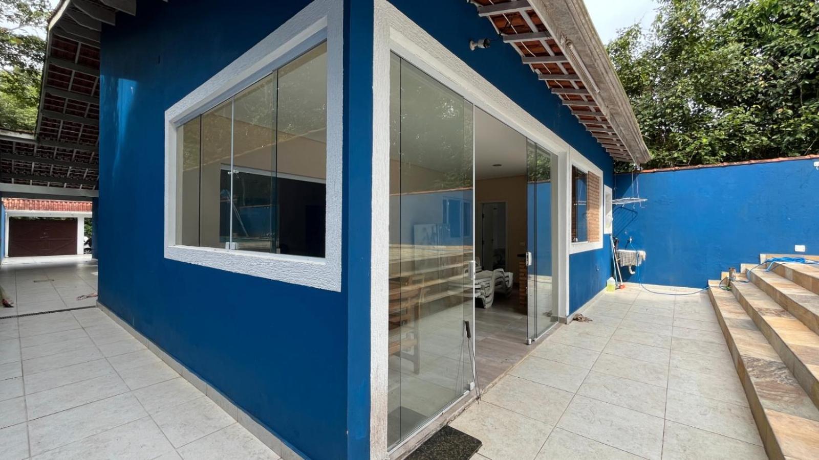 Vila Casa Azul Peruíbe Exteriér fotografie